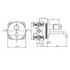 Смеситель встраиваемый инфракрасный Ideal Standard CeraPlus A6151AA