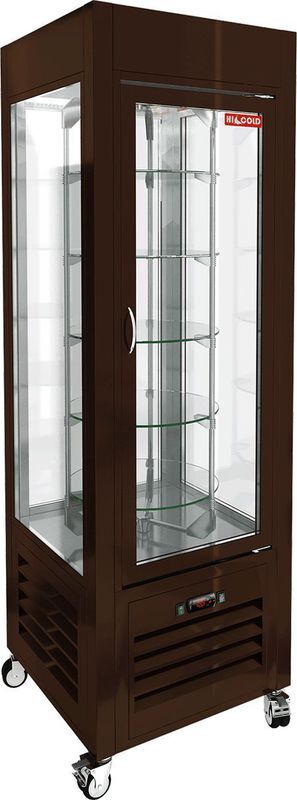 ВИТРИНА КОНДИТ/ВЕРТИКАЛЬНАЯ HICOLD VRC 350 R BROWN