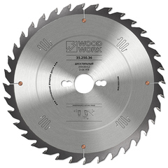 Диск пильный универсальный SUPERIOR 250x3,2/2,2x30 Z=36 WOODWORK 35.250.36