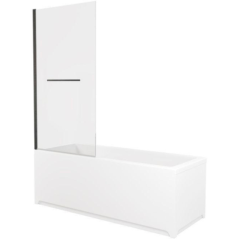 Allen Brau Priority 3.31022.BBA Шторка на борт ванны, цвет: чёрный