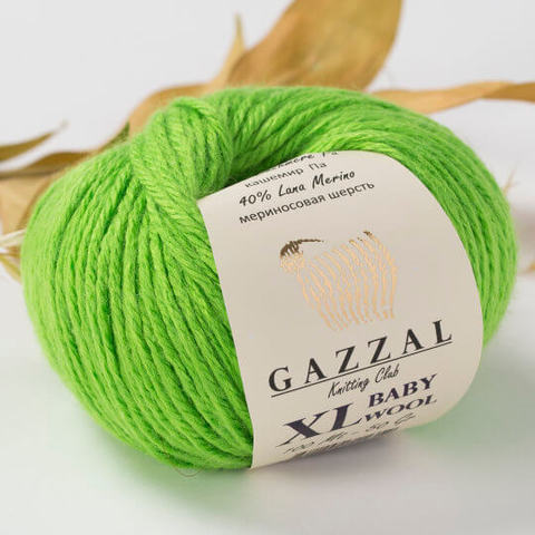 Пряжа Baby wool XL GAZZAL