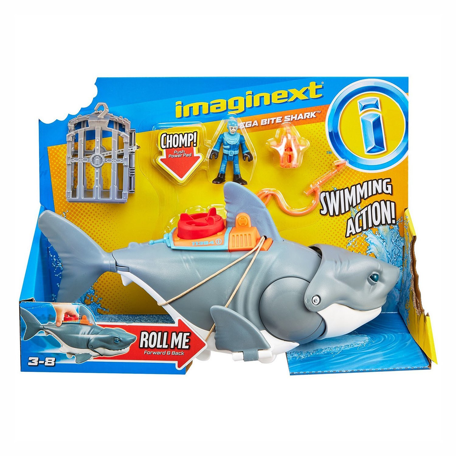 Техноволна - Игровой набор Imaginext Укус акулы GKG77 - TEHNOVOLNA.RU