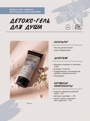 Botavikos Detox Детокс-гель для душа 18+, 200 мл