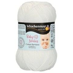 Пряжа Schachenmayr Cotton Bamboo (1001)