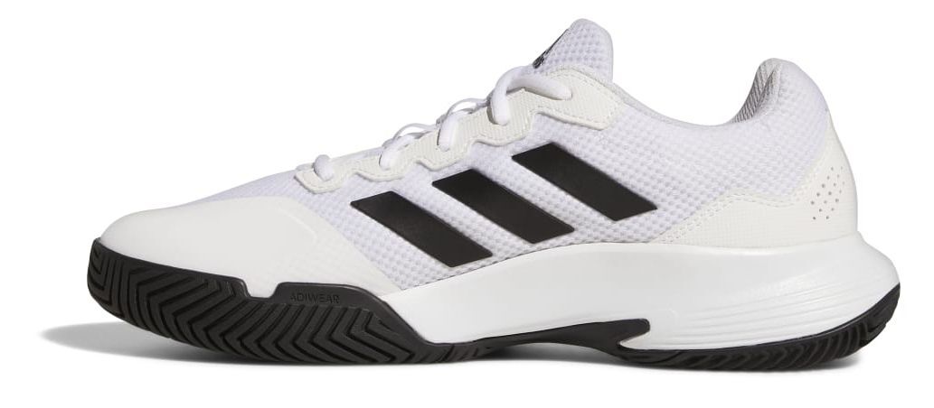 Мужские кроссовки теннисные Adidas Game Court 2 M - cloud white/core  black/cloud white - купить по выгодной цене | Теннисный магазин  tennis-store.ru