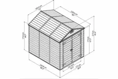 Хоз.блок SKYLIGHT SHED 6*8
