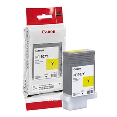 Картридж Canon PFI-107Y yellow (желтый) для Canon iPF660, iPF680, iPF685, iPF770, iPF780, iPF785