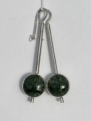 Огаста (серьги из серебра)