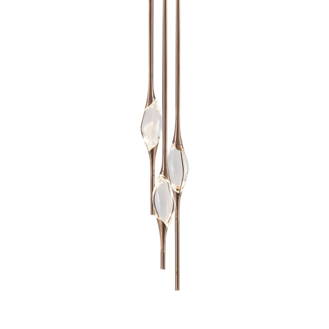 Люстра IL PEZZO 12 Round Chandelier Gold