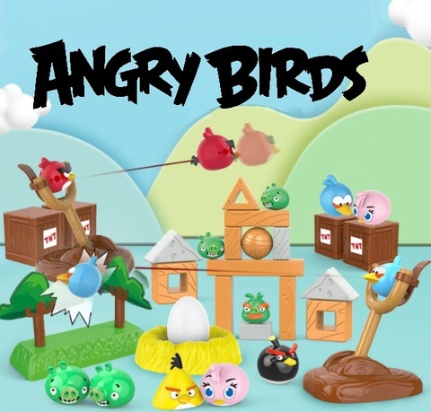 Злые птички игровой набор Angry Birds