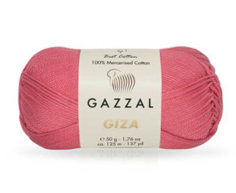 Пряжа Gazzal Giza 2470 роз.коралл (уп.10 мотков)