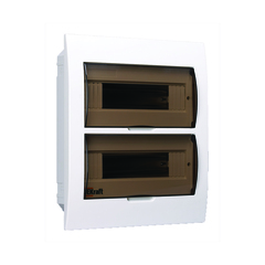 Щиток распределительный встраиваемый DEKraft ЩРВ-П 24, 24 модуля, IP41, пластиковый