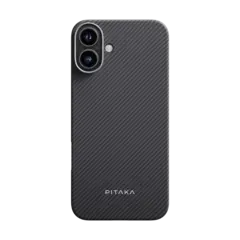 Чехол Pitaka Ultra-Slim Case для iPhone 16 Plus, Черный (KI1601MA)