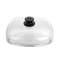 Крышка стеклянная квадратная 26см AMT Gastroguss Glass Lids