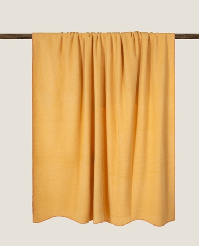 Плед 160х200 Frati Home Soft Bamboo Senape желтый