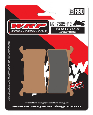 Тормозные колодки WRP WG-7585-F2 (LMP585 SF / LMP585 SFP)