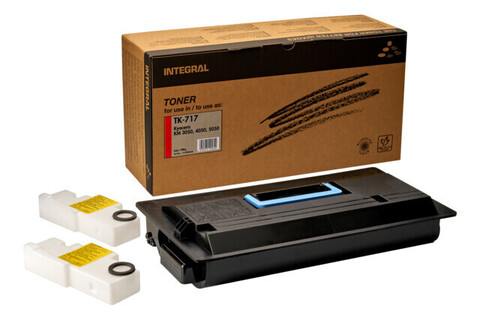 Тонер-картридж Integral TK-715 с чипом для Kyocera