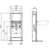 Инсталляция для раковины Ideal Standard Prosys R016067