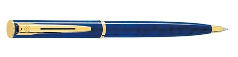 Ручка шариковая Waterman Apostrophe Lacquer Blue Marble GT, F (S0702860)