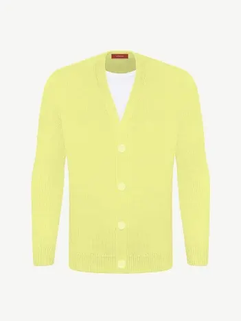 Кардиган с пуговицами из шелка