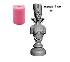 Силиконовый молд Шахматная фигура № 5 Ферзь /королева ( серия Фараоны)
