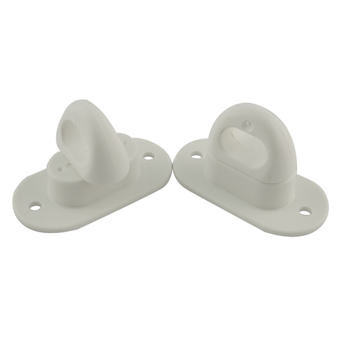 Скоба поворотная полиамидная белая