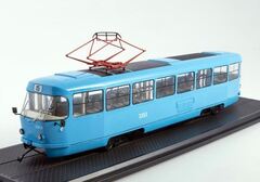 Tram Tatra-T3SU blue 1:43 Start Scale Models (SSM)