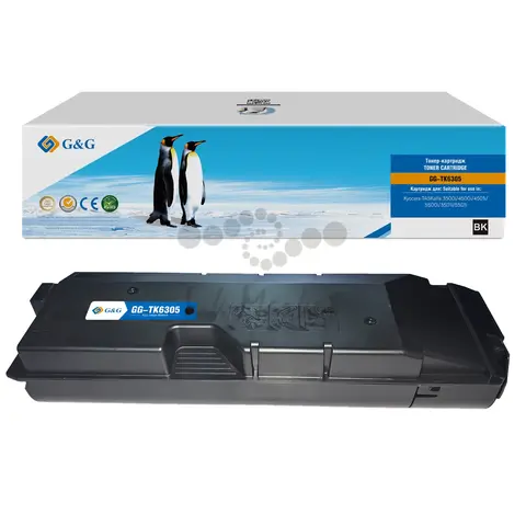 Тонер-картридж G&G GG-TK6305 для Kyocera TASKalfa 3500i, 4500i, 4501i, 5500i, 3501i, 5501i с чипом 35000 pages гарантия 36 мес.