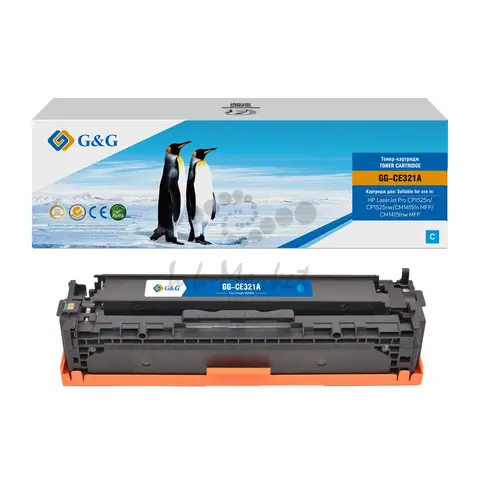 Cartridge GG 128A голубой (1300 стр.) для принтеров HP LaserJet CP1525