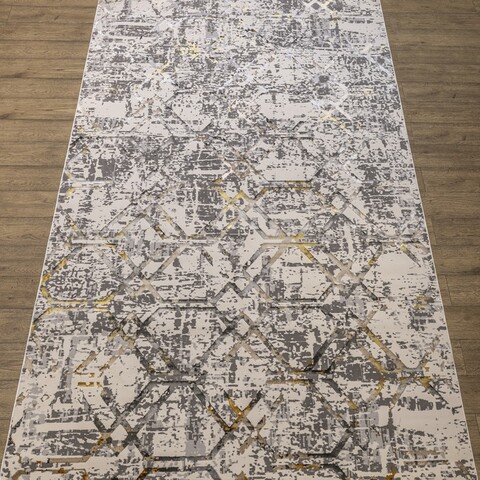 ковёр RICH 2,0*2,9 м (NJ76A_GRAY) прямой (ТУРЦИЯ)