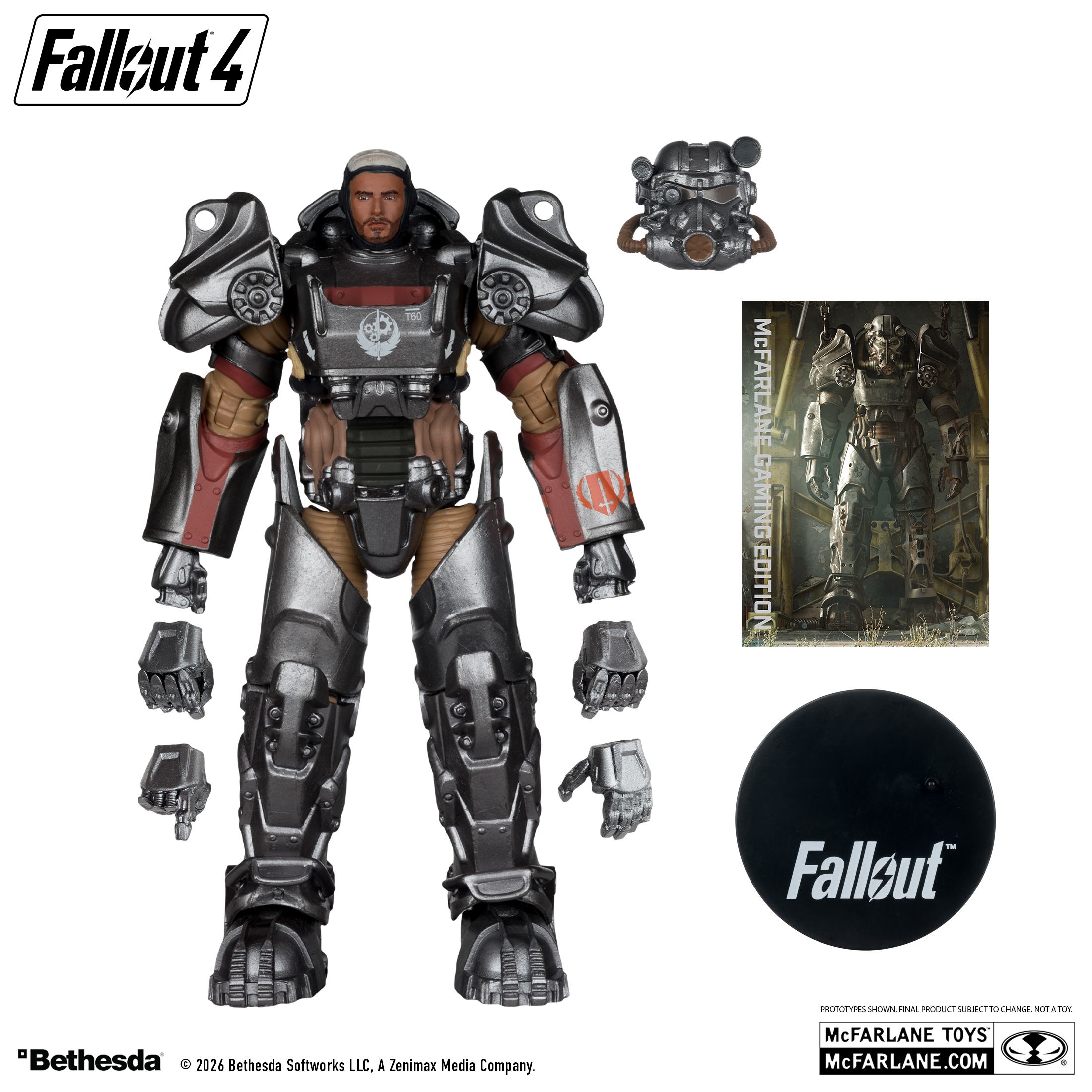 Фигурка Паладин Данс из игры Фоллаут 4 McFarlane Gaming Edition