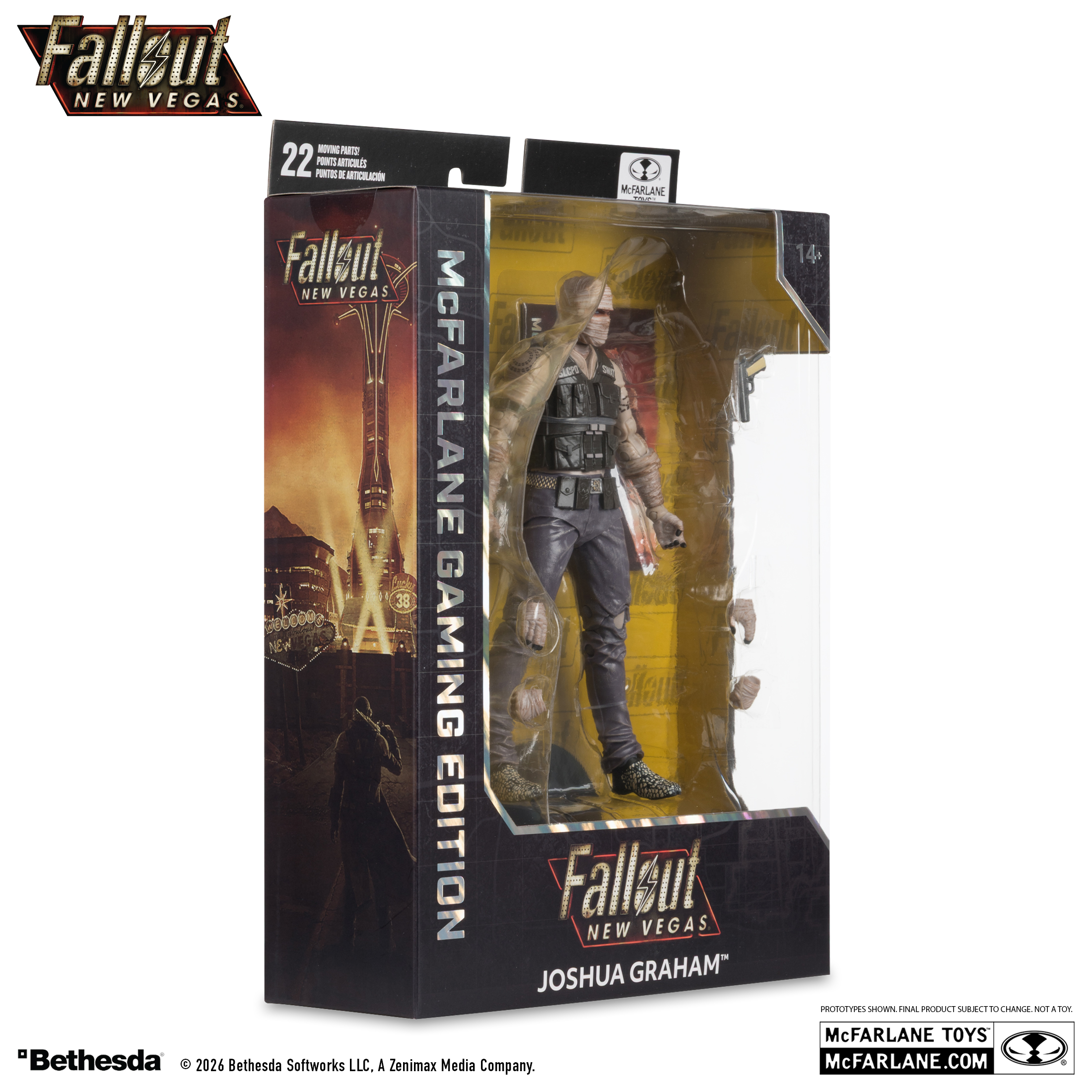 Фигурка Джошуа Грэм из игры Fallout New Vegas McFarlane Gaming Edition