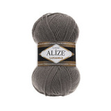 Пряжа Alize Lanagold 348 темно-серый