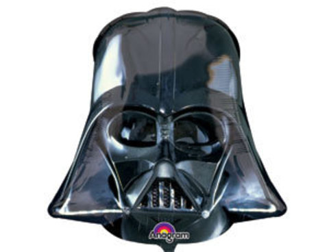 Фольгированный шар Звездные Войны Шлем Вейдера
