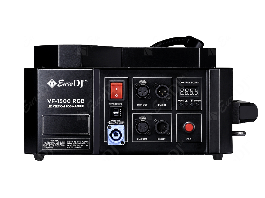 EURO DJ VF-1500 RGB дым машина, 1500Вт