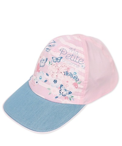 Летняя бейсболка Trestelle, принт "Бабочки"