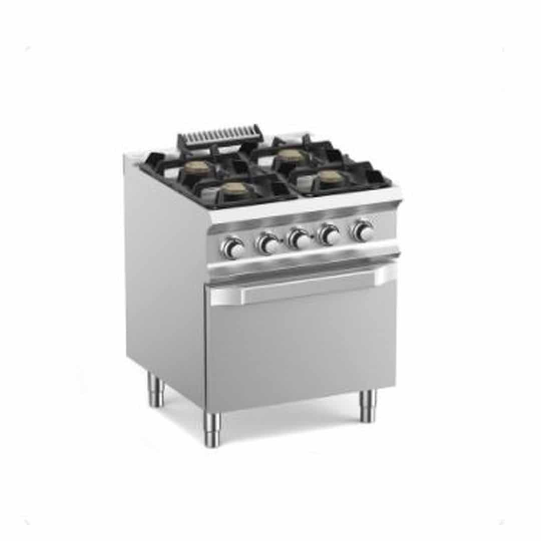 ПЛИТА ГАЗОВАЯ 4 КОНФОРОЧН. 700 СЕРИИ APACH CHEF LINE GLRRG77OSP XL