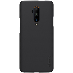 Тонкий чехол черного цвета от Nillkin для смартфона OnePlus 7T Pro, серия Super Frosted Shield