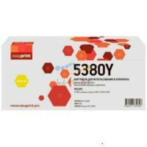 Тонер-картридж EasyPrint LK-5380Y для Kyocera ECOSYS PA4000cx/MA4000cix/ MA4000cifx (10000 стр.) желтый, с чипом