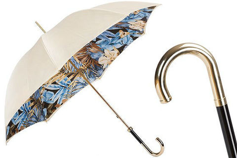 Зонт-трость Pasotti Jungle Print Umbrella Double Cloth-180, Италия.