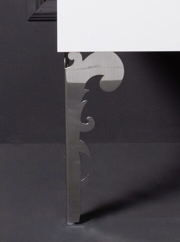 Boheme 880-CR Ножки AJUR nova хром, h34 (пара)