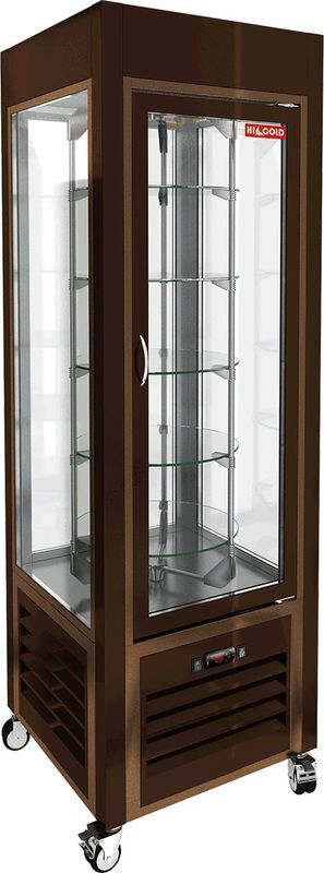 ВИТРИНА КОНДИТ/ВЕРТИКАЛЬНАЯ HICOLD VRC 350 R BROWN FR