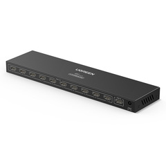 Разветвитель UGREEN HDMI Splitter 1 In 10 Out With 12V 2A DC с блоком питания CM514, черный