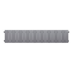 Royal Thermo PianoForte 200 Silver Satin, 18 секций - радиатор с подключением нижним правым