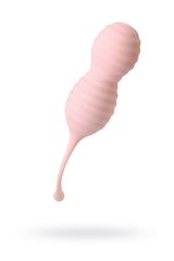 Нежно-розовые вагинальные шарики ZEFYR с пультом ДУ - 
