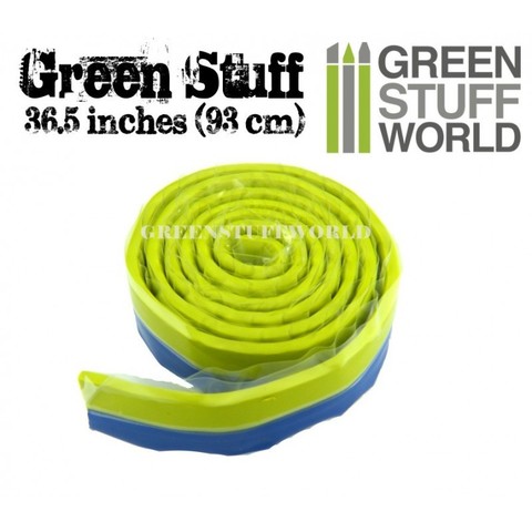 Набор для лепки Green Stuff Tape 36,5 дюймов Зеленка (длина 92