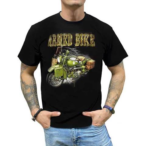 Футболка Armed bike/Армейский мотоцикл