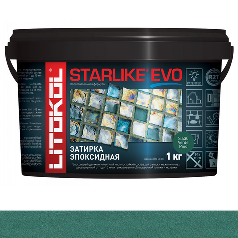Затирка STARLIKE EVO S.430 1 кг