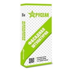 Фасадная штукатурка (Русеан) в мешках по 25кг