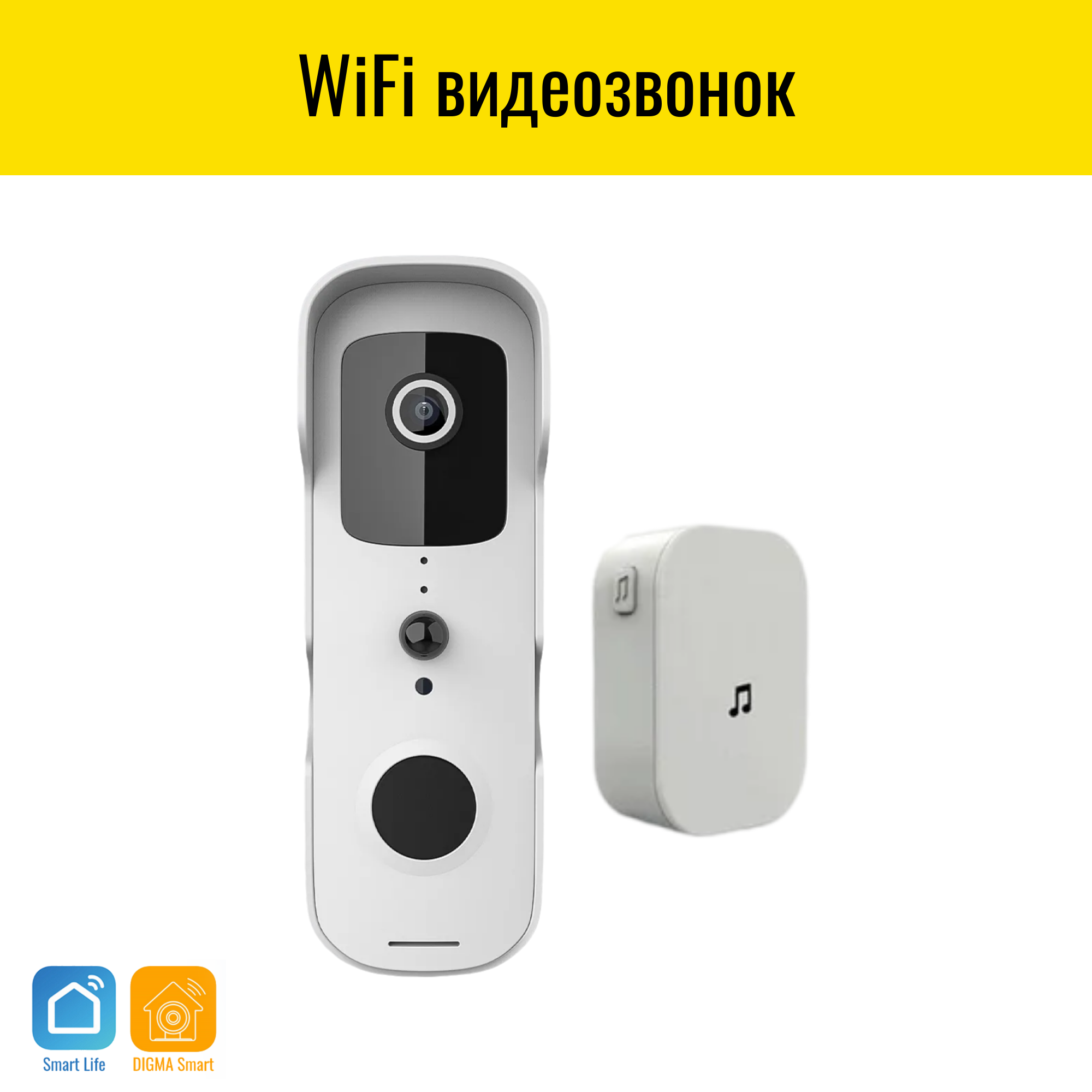WiFi видеозвонок Smart Aura
